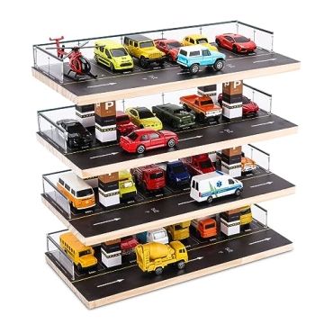 Saichotoy Hot Wheels & Matchbox Display Case - 1:64 Scale Diecast Car Storage