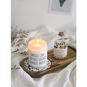 Divorce Candle Gift for Women – Celebrate New Beginnings