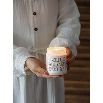 Divorce Candle Gift for Women – Celebrate New Beginnings