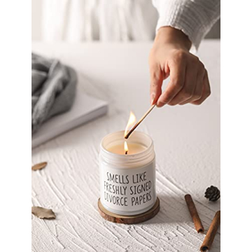 Divorce Candle Gift for Women – Celebrate New Beginnings