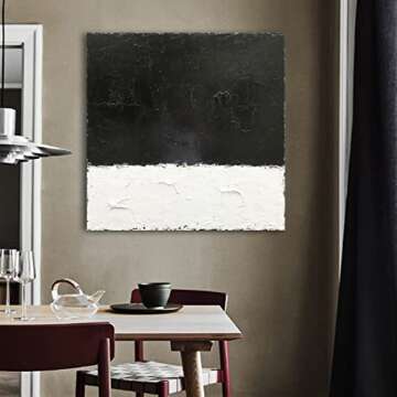 Epicler Contemporary Abstract Canvas 30x30 Art