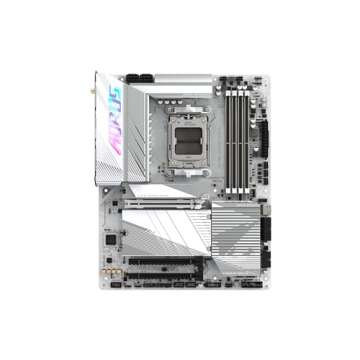 GIGABYTE X670E AORUS PRO X (AM5/ LGA 1718/ AMD/ X670E/ EATX/ 5-Year Warranty/ DDR5/ Quad M.2/ PCIe 5...