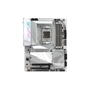GIGABYTE X670E AORUS PRO X (AM5/ LGA 1718/ AMD/ X670E/ EATX/ 5-Year Warranty/ DDR5/ Quad M.2/ PCIe 5...