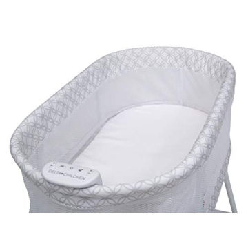 Delta Children Sweet Dreams Bassinet with Vibration and Music