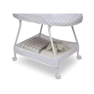 Delta Children Sweet Dreams Bassinet with Vibration and Music
