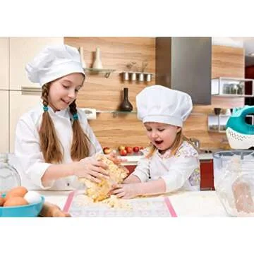 Aprince 2 Pack of Silicone Baking Mats Silicone Pastry Mat,Non-stick Baking Mat Pink 16.5x11.8x0.09 inch Silicone Mat Silicon Baking Mat Set Baking Mats Silicon Mats for Baking mats non stick silicone