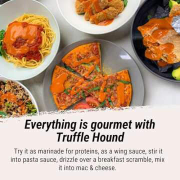 Gourmet Truffle Hound Hot Sauce - Vegan & Medium Heat