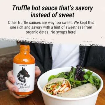 Gourmet Truffle Hound Hot Sauce - Vegan & Medium Heat