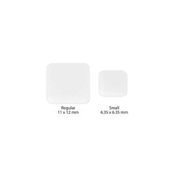 SCRAPBOOK ADHESIVES BY 3L Permanent Pre-Cut 3D Foam Squares, White, Mixed Variety (Pack of 217) (01614)