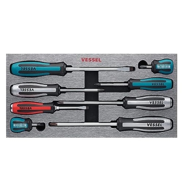 Top Quality VESSEL MEGADORA IMPACTA Screwdriver Set 8 PCS