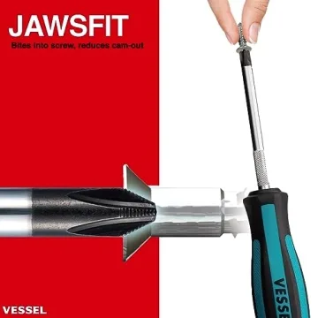 Top Quality VESSEL MEGADORA IMPACTA Screwdriver Set 8 PCS