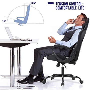 BestOffice Ergonomic High-Back Gaming Chair for Comfort