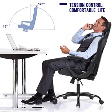 BestOffice Ergonomic High-Back Gaming Chair for Comfort