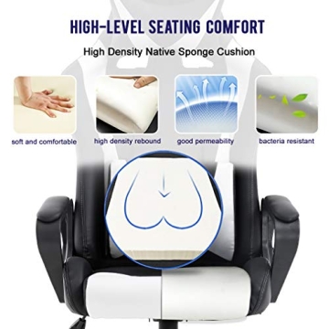 BestOffice Ergonomic High-Back Gaming Chair for Comfort