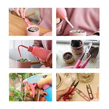 Homend Garden Kneelers Work Cloth with 11 Mini Tools