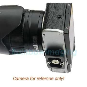 Fotasy 25mm Arca Swiss Plate, 25mm QR Plate, Quick Release Plate, Small Arca Plate, Tiny Quick Release Plate fits Arca-Swiss Universal Standard Clamp for Mirrorless Camera Compact DC Tripod Ballhead