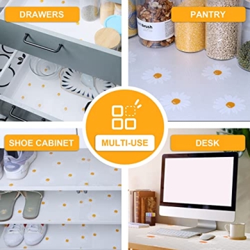 Stylish INNOLITES Shelf Liner - Non-Slip & Durable 17.7x78.7 Inch