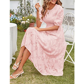 Elegant Floral Midi Maxi Dress Perfect for Summer Events