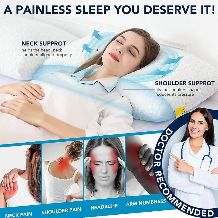 Cooling Shredded Memory Foam Pillows 2 Pack