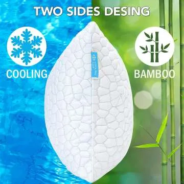 Cooling Shredded Memory Foam Pillows 2 Pack