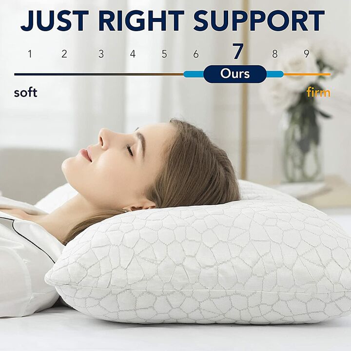 Cooling Shredded Memory Foam Pillows 2 Pack