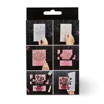Speedball Art Products SB4100 Speedy-Carve Rubber Stamp Making Kit – Great Starter for Beginners