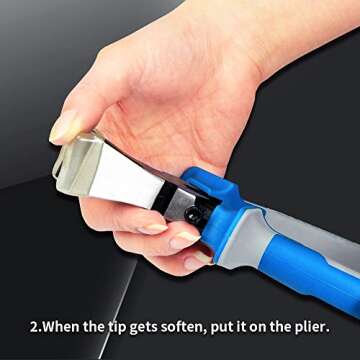 SPEEDWOX Replacement Rubber Tips for Glass Pliers Kit