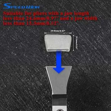 SPEEDWOX Replacement Rubber Tips for Glass Pliers Kit