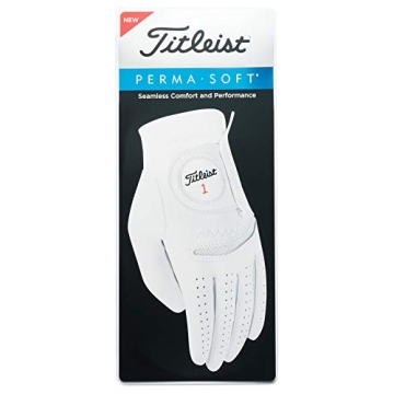 Titleist Perma-Soft Men's Golf Glove Premium Left Pearl