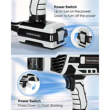 Lightweight Handheld Welder for All Your Projects