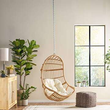 Christopher Knight Home Hammock/Swing, Light Brown + Beige