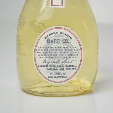 Barr-Co. Exquisite Bubble Bath Elixir for Relaxation