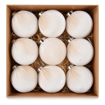 Stylish Velvet Ornaments for Elegant Christmas Decor