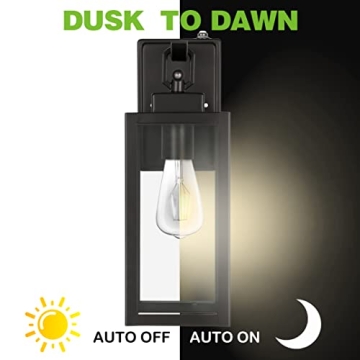 Stylish Hykolity Outdoor Wall Lights with Smart Features