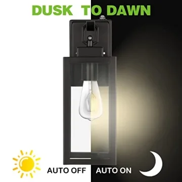 Stylish Hykolity Outdoor Wall Lights with Smart Features