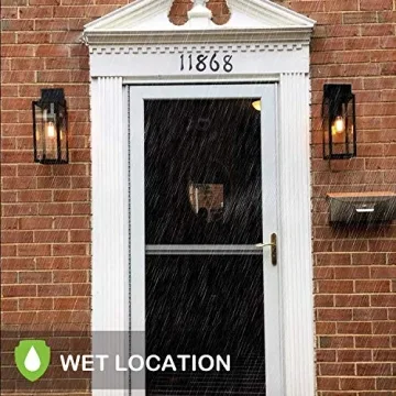 Stylish Hykolity Outdoor Wall Lights with Smart Features