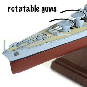 1:700 Scale HMS Hood Battlecruiser Model for Collectors