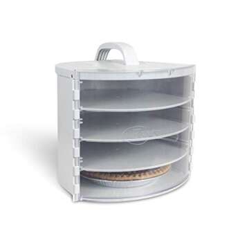 Essaware Pie SAFE - Pie, Cake, Dessert Travel & Storage Container, Adjustable Shelf