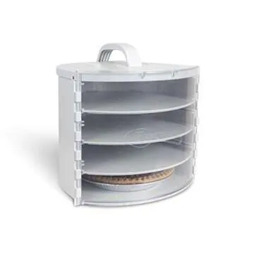 Essaware Pie SAFE - Pie, Cake, Dessert Travel & Storage Container, Adjustable Shelf