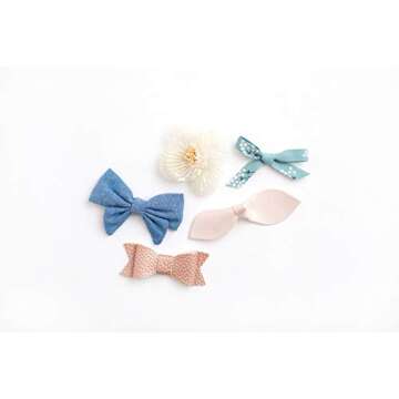 Baby Nylon Headbands for Brown and Black Hair - Classic Black