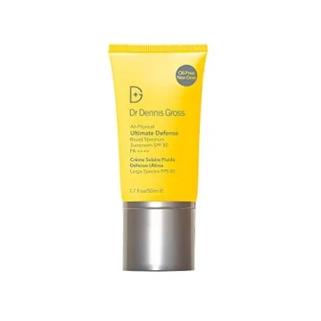Dr. Dennis Gross All-Physical Ultimate Defense Sunscreen SPF 50: Lightweight, Hydrating, and Gentle ...
