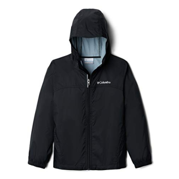 Columbia Boys' Lightweight Glennaker Rain Jacket Black
