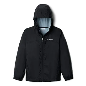 Columbia Boys' Lightweight Glennaker Rain Jacket Black