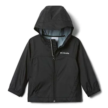 Columbia Boys' Lightweight Glennaker Rain Jacket Black