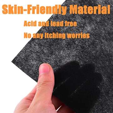 New brothread Black Tear Away Machine Embroidery Stabilizer Backing 12" x 25 Yd roll - Medium Weight 1.8 oz - 3 Options - Tear Away/Cut Away/No Show Mesh