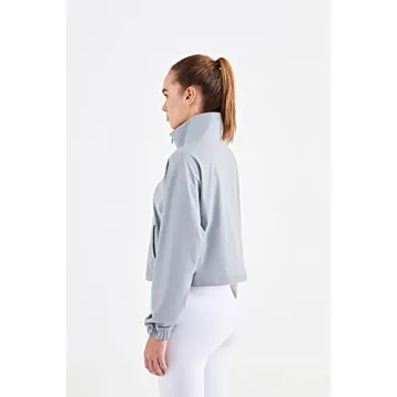 altiland Half Zip Pullover Jacket for Women's Activewear