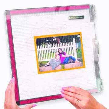 Memory MISTI Stamp Tool with 12.5 x 12.5 Inch Stamping Area; Our Largest Stamping Positioner; from The Makers of Creative Corners Positioning Pieces and Cut Align Rulers