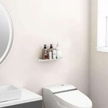 Stylish Danpoo Adhesive Floating Shelf - Versatile Home Decor