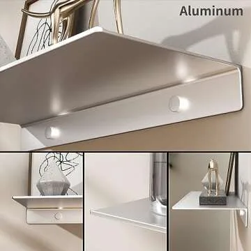 Stylish Danpoo Adhesive Floating Shelf - Versatile Home Decor