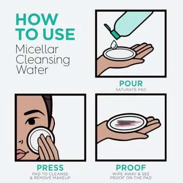 Garnier Micellar Water with Hyaluronic Acid, Facial Cleanser & Makeup Remover, Hydrating and Plumping, For All Skin Types, Vegan, Cruelty Free, 13.5 Fl Oz (400mL), 1 Count